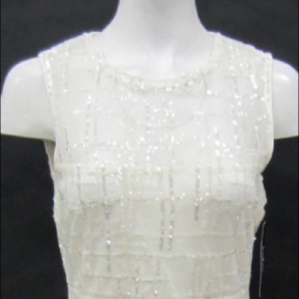 NWT white lulus mermaid dress